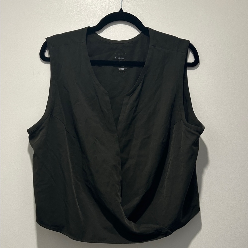 ADAY Cool Down Wrap Top